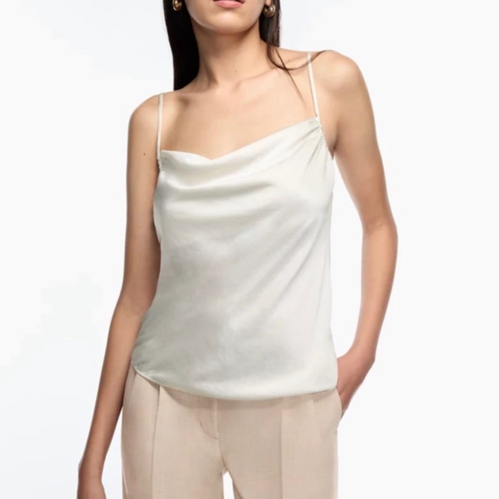 Wilfred  White Cowl Neck Camisole